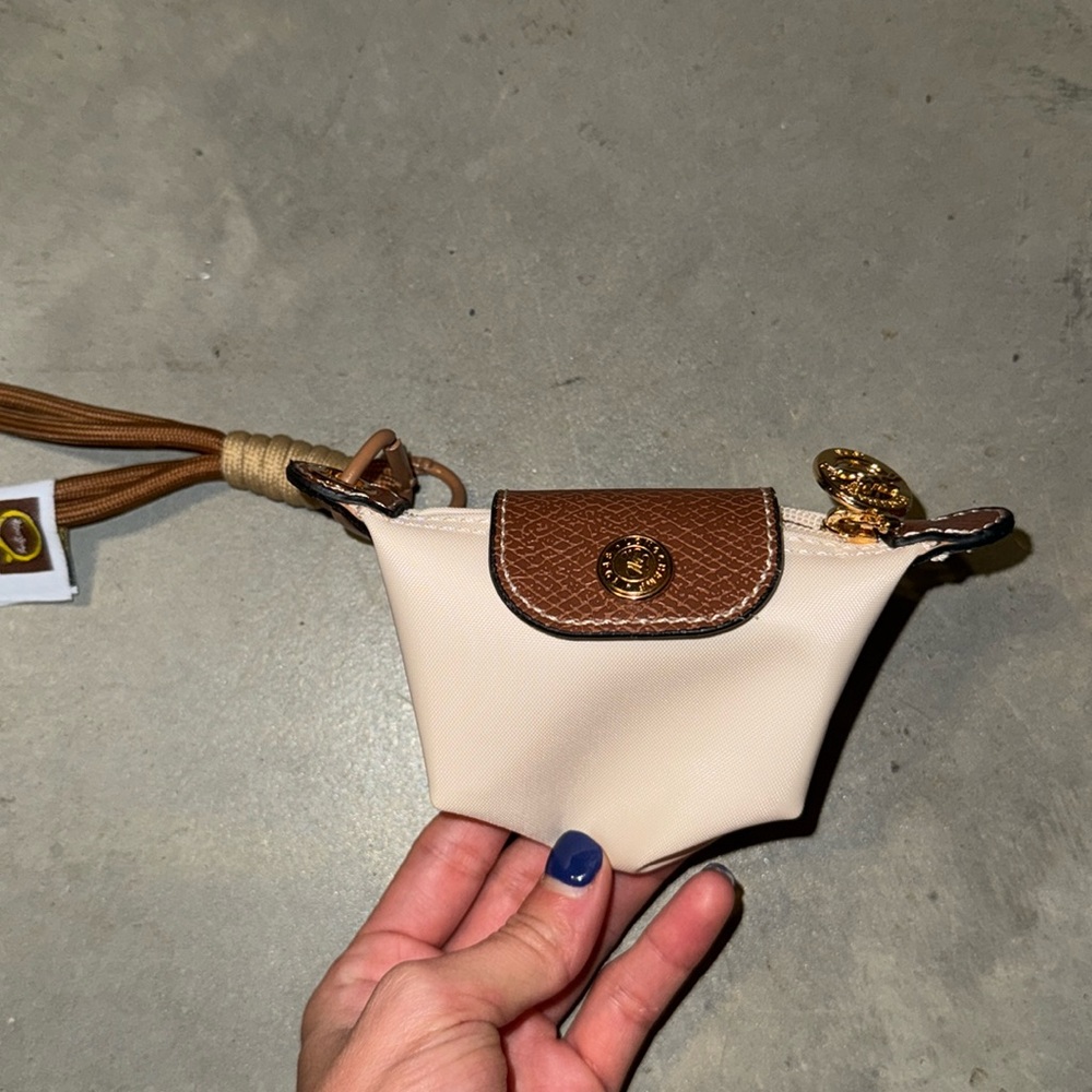 Long champ coin pouch